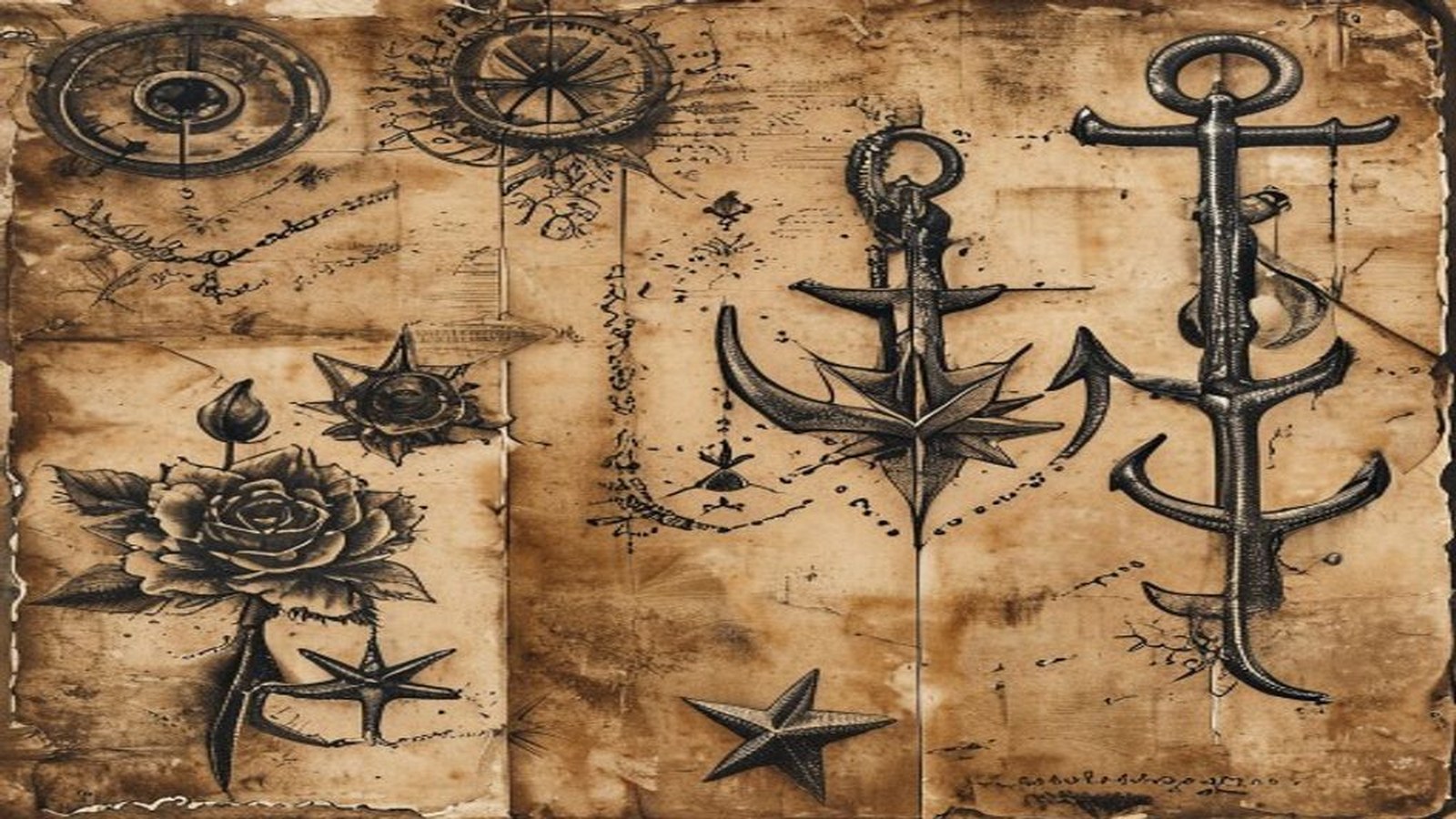 ¿Sabías que los marineros popularizaron muchos tatuajes clásicos?